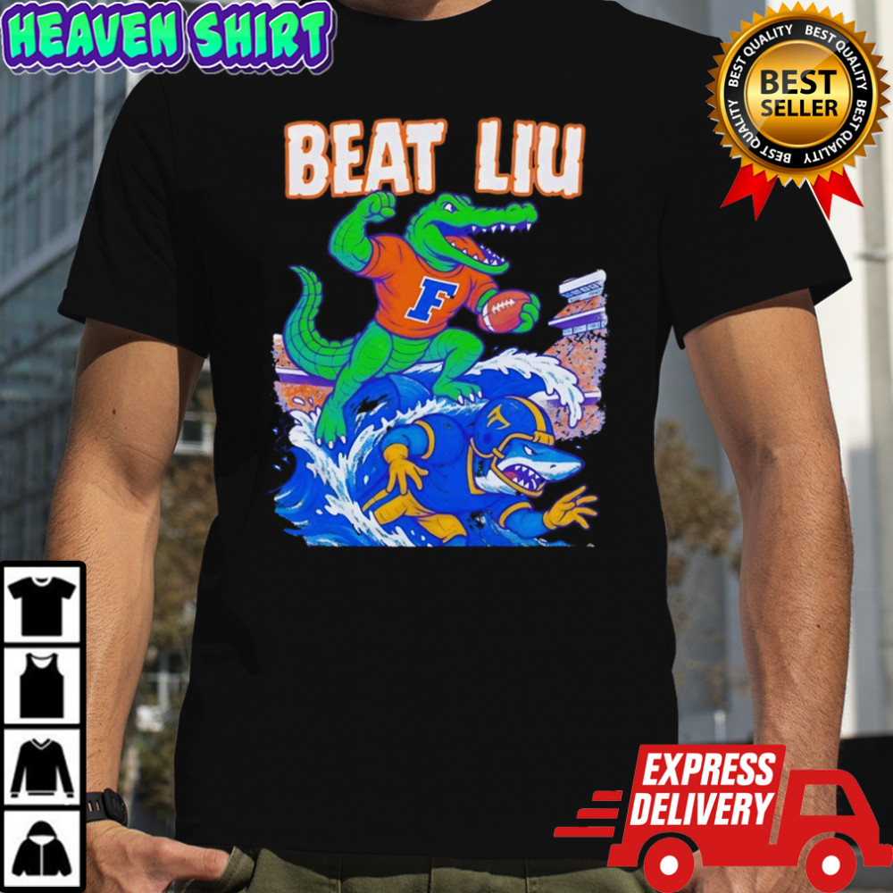 Florida Gators beat LIU Sharks football shirt