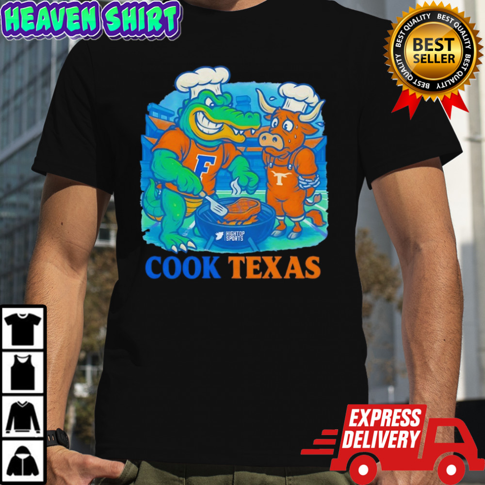 Florida Gators cook Texas Longhorns football shirt