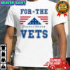 For the vets folds of honor flag logo shirt