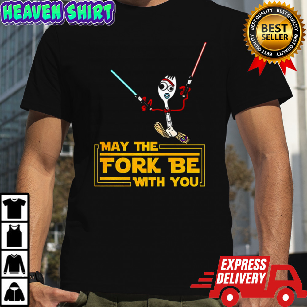 Forky X Star Wars May the fork be with you shirt