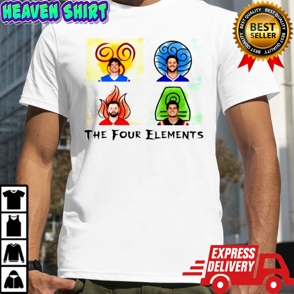 Four Quarterbacks Elements New England Patriots shirt