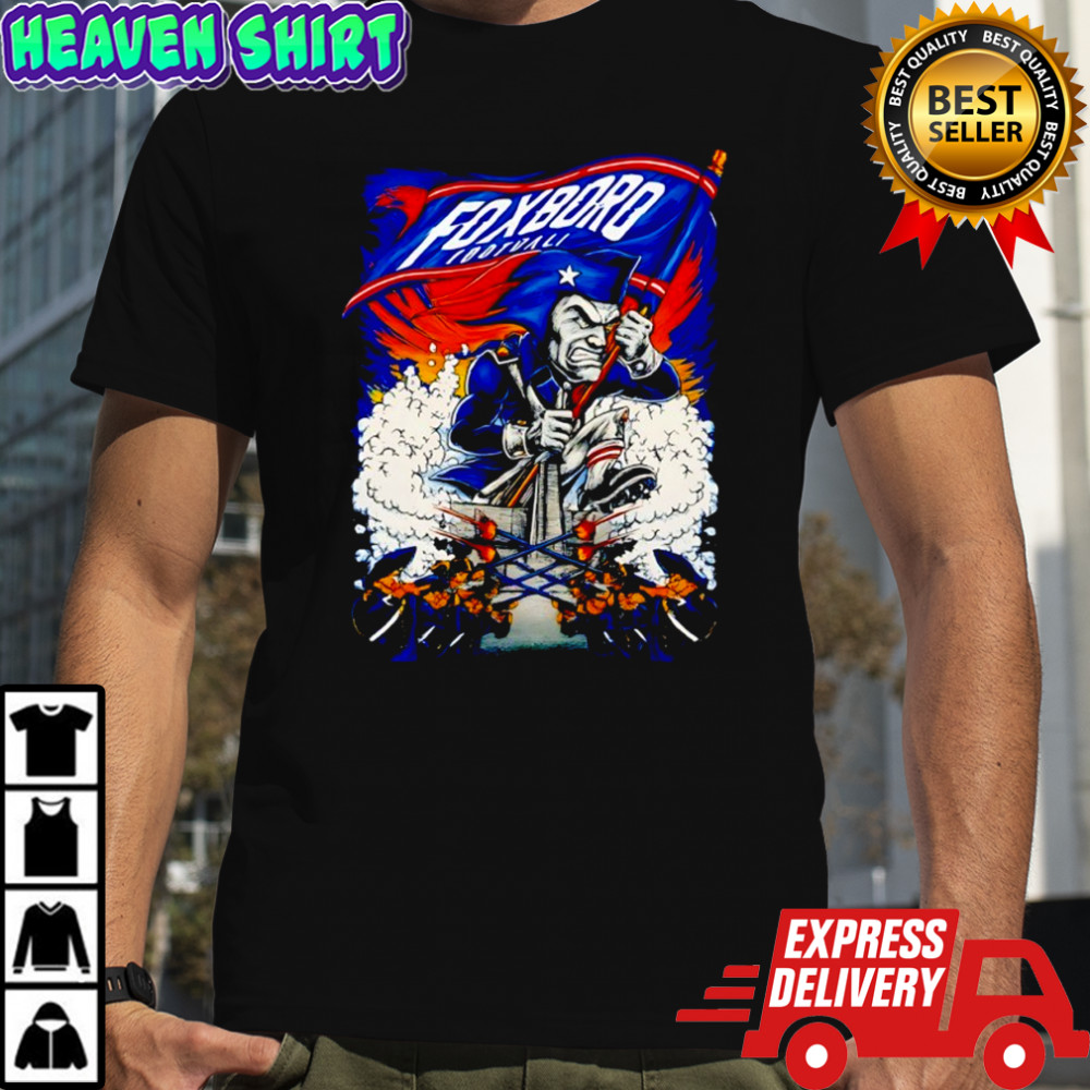 Foxboro Faithful New England Patriots mascot art shirt