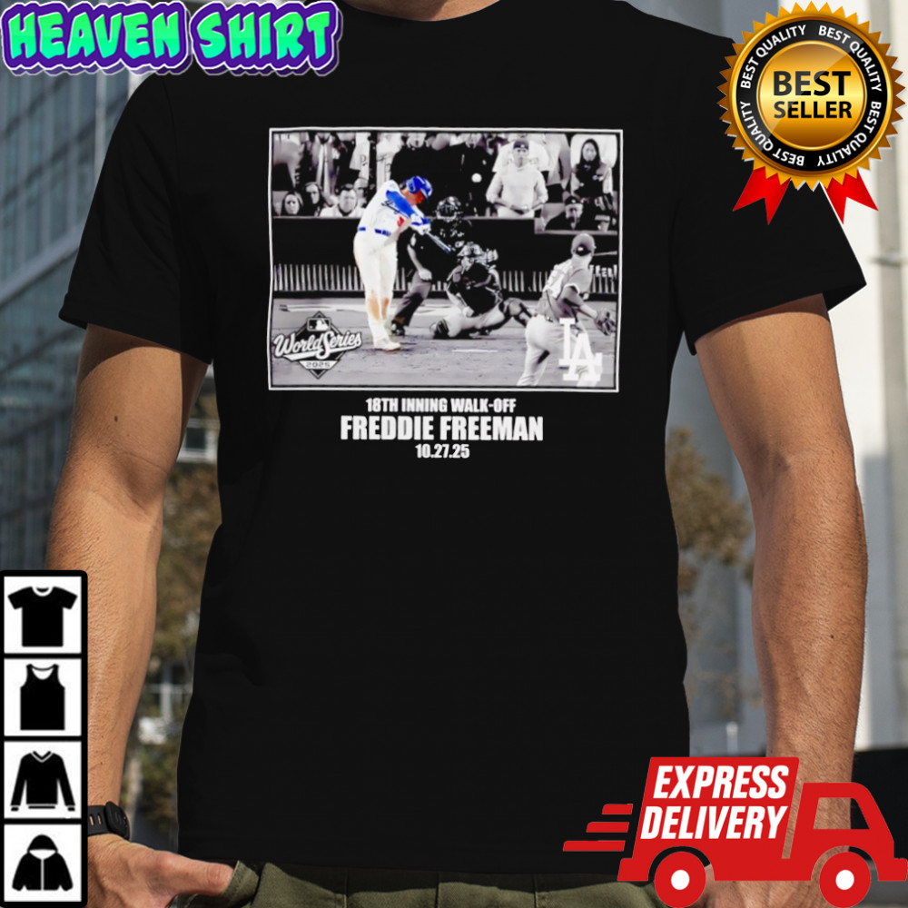 Freddie Freeman Los Angeles Dodgers Postseason Moments 2025 shirt