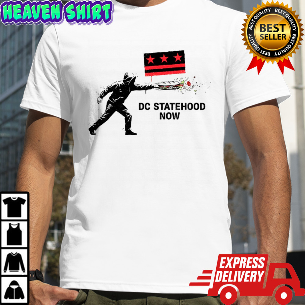 FREE DC Sandwich Guy DC Statehood now shirt
