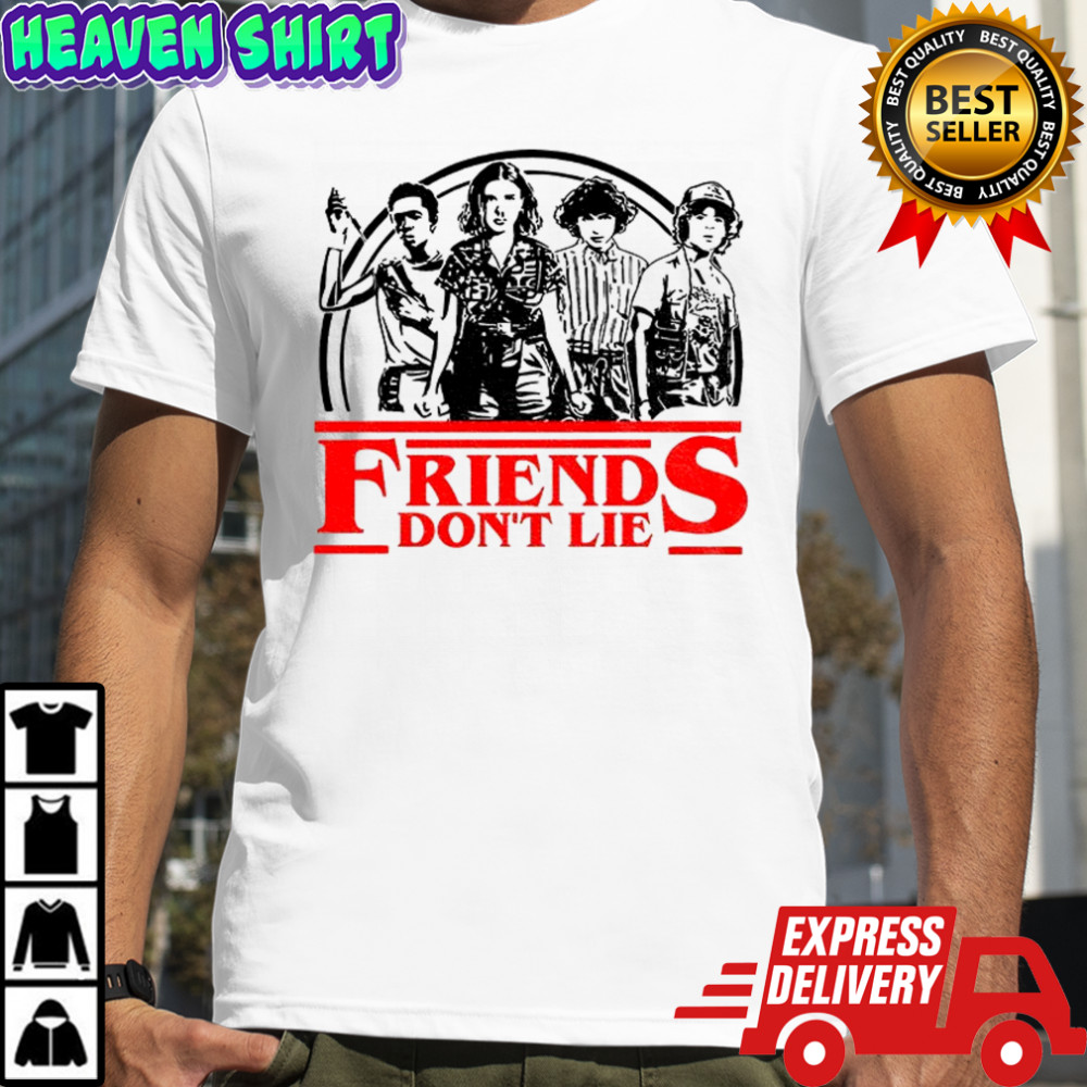 Friends Don’t Lie Stranger Things Christmas shirt