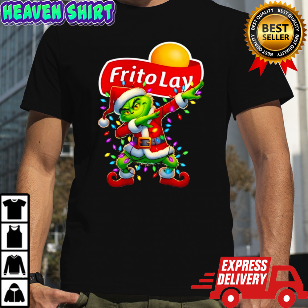 Frito-Lay x Grinch Lights Dabbing Christmas shirt