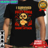 Fuzzy Panda i survived the great fuzzy panda short attack graphic shirt