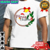 Girls Merry Christmas Wreath shirt
