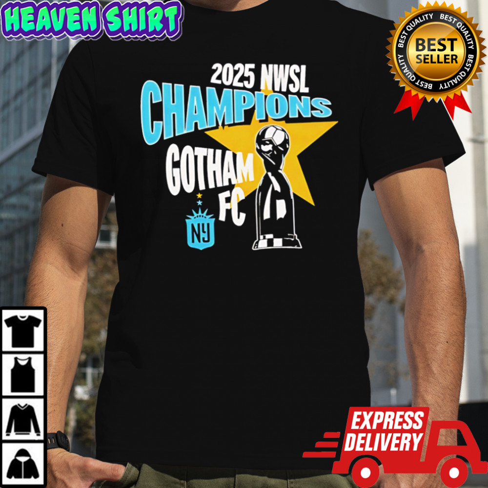 Gotham FC 2025 NWSL Champions Trophy Cup shirt