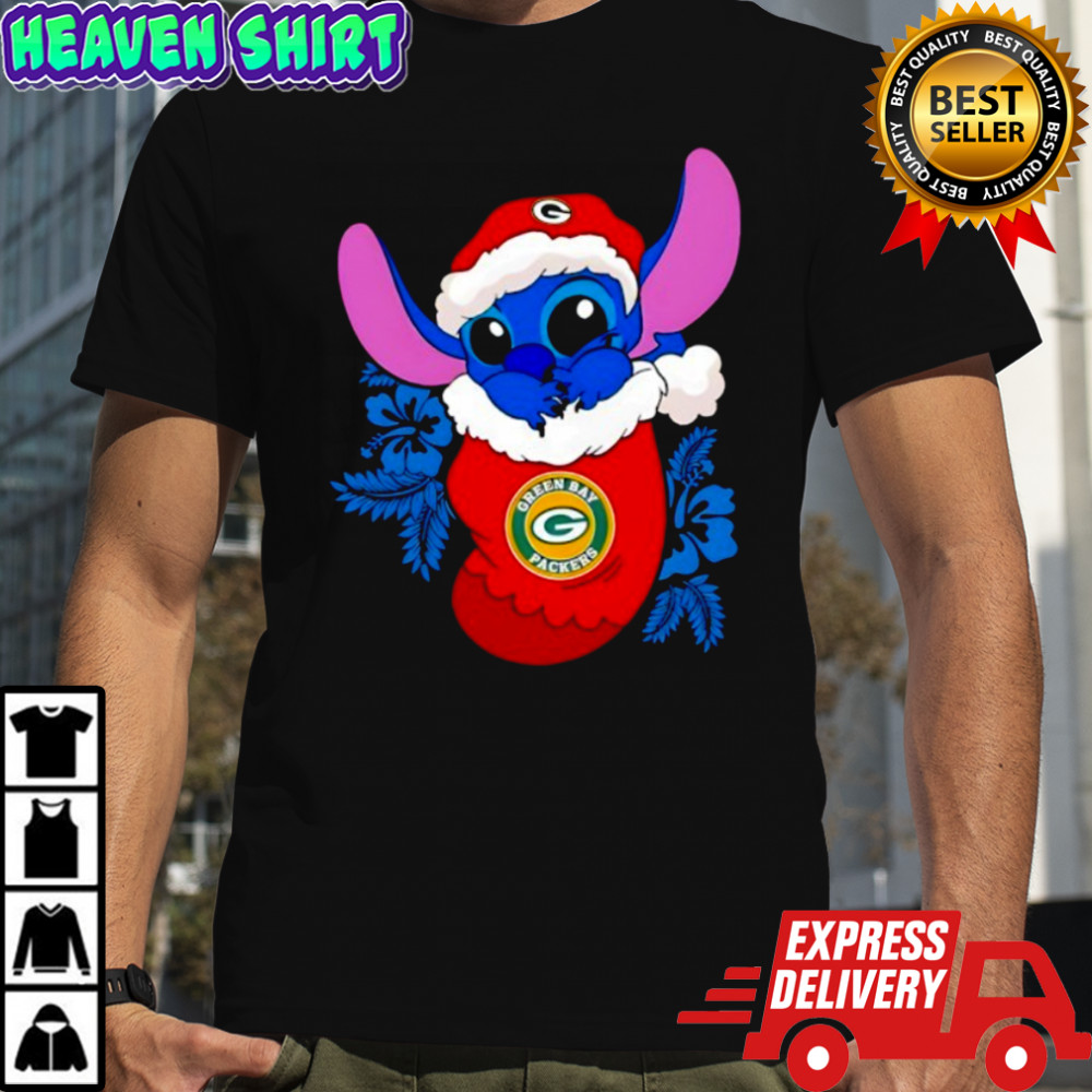 Green Bay Packers Christmas Stitch In The Sock Shirt