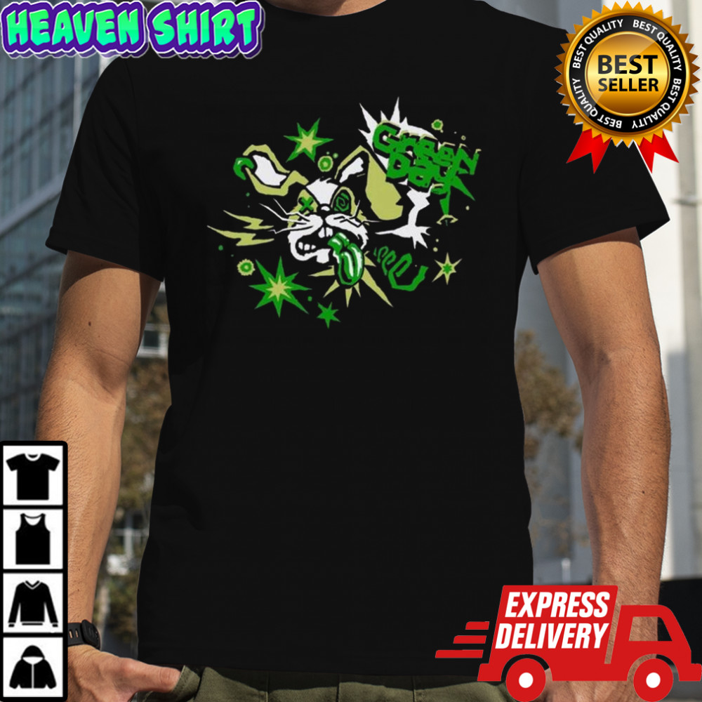 Green Day Buzzed Bunny Shirt