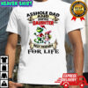 Grinch asshole and smartass dad daughter best friends for life Merry Christmas shirt