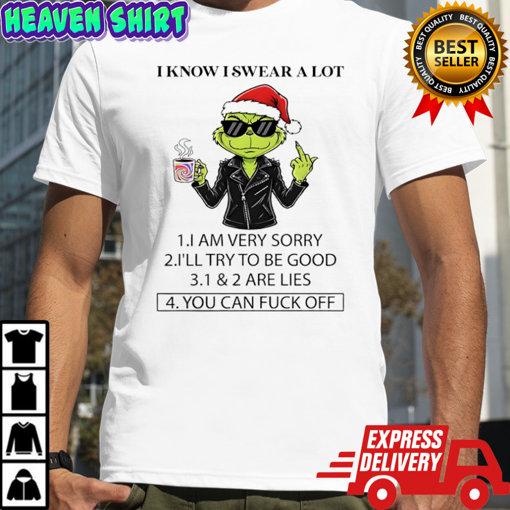 Grinch biker never argue with a short girl who has an in her name shirt
