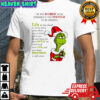 Grinch Christmas I’m too blessed to be stressed and too grateful to be hateful shirt