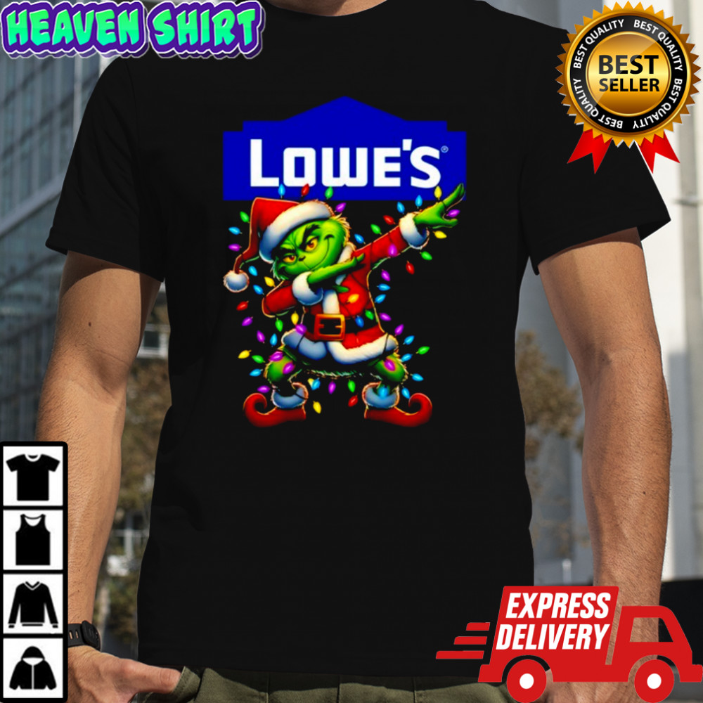 Grinch Lights Dabbing Christmas x Lowe’s shirt