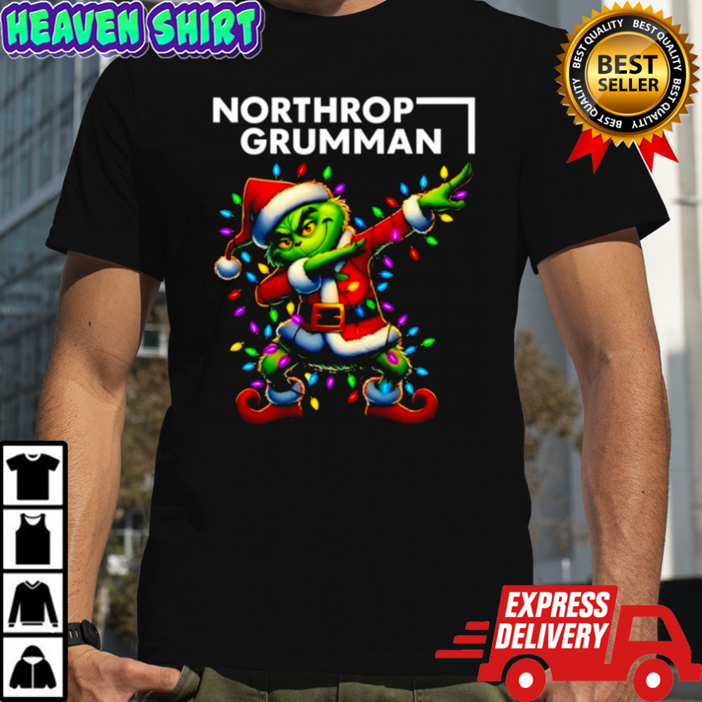 Grinch Lights Dabbing Christmas x Northrop Grumman shirt