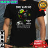 Grinch They hate us because they ain’t us Philadelphia Eagles football Christmas shirt