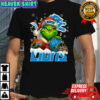 Grinch X Detroit Lions Ball And Helmet Merry Christmas Shirt