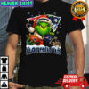 Grinch X New England Patriots Ball And Helmet Merry Christmas Shirt