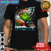 Grinch X Philadelphia Eagles Ball And Helmet Merry Christmas Shirt