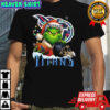 Grinch X Tennessee Titans Ball And Helmet Merry Christmas Shirt