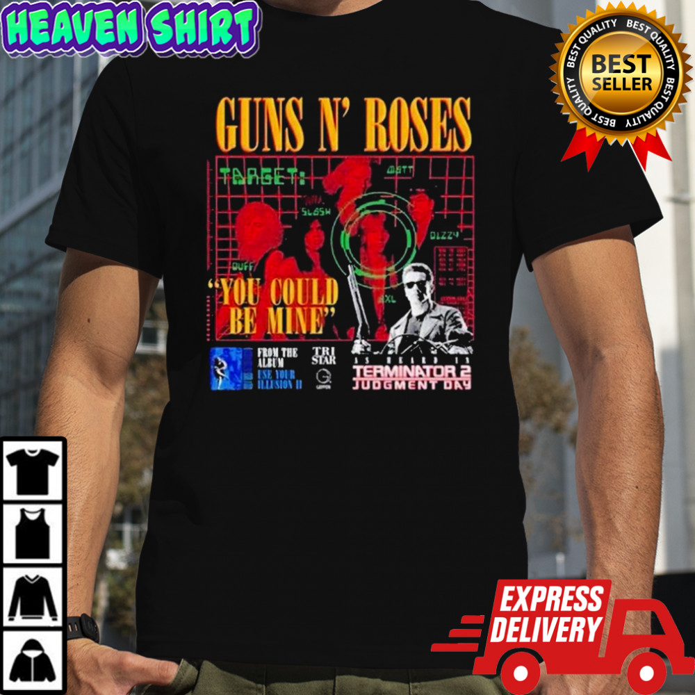 Guns N’ Roses You Could Be Mine Terminator Judgment Day 2 T-shirt