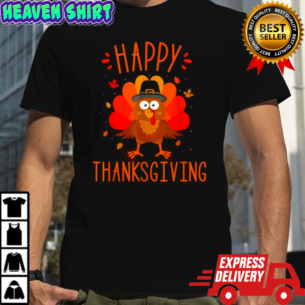 Happy Thanksgiving for Turkey day family dinner shirt