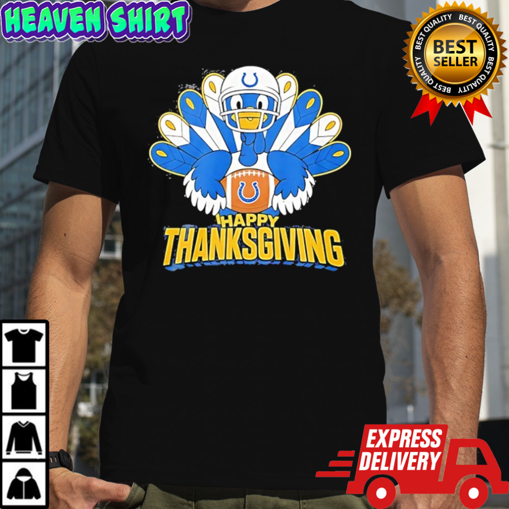 Happy Thanksgiving Turkey Indianapolis Colts shirt