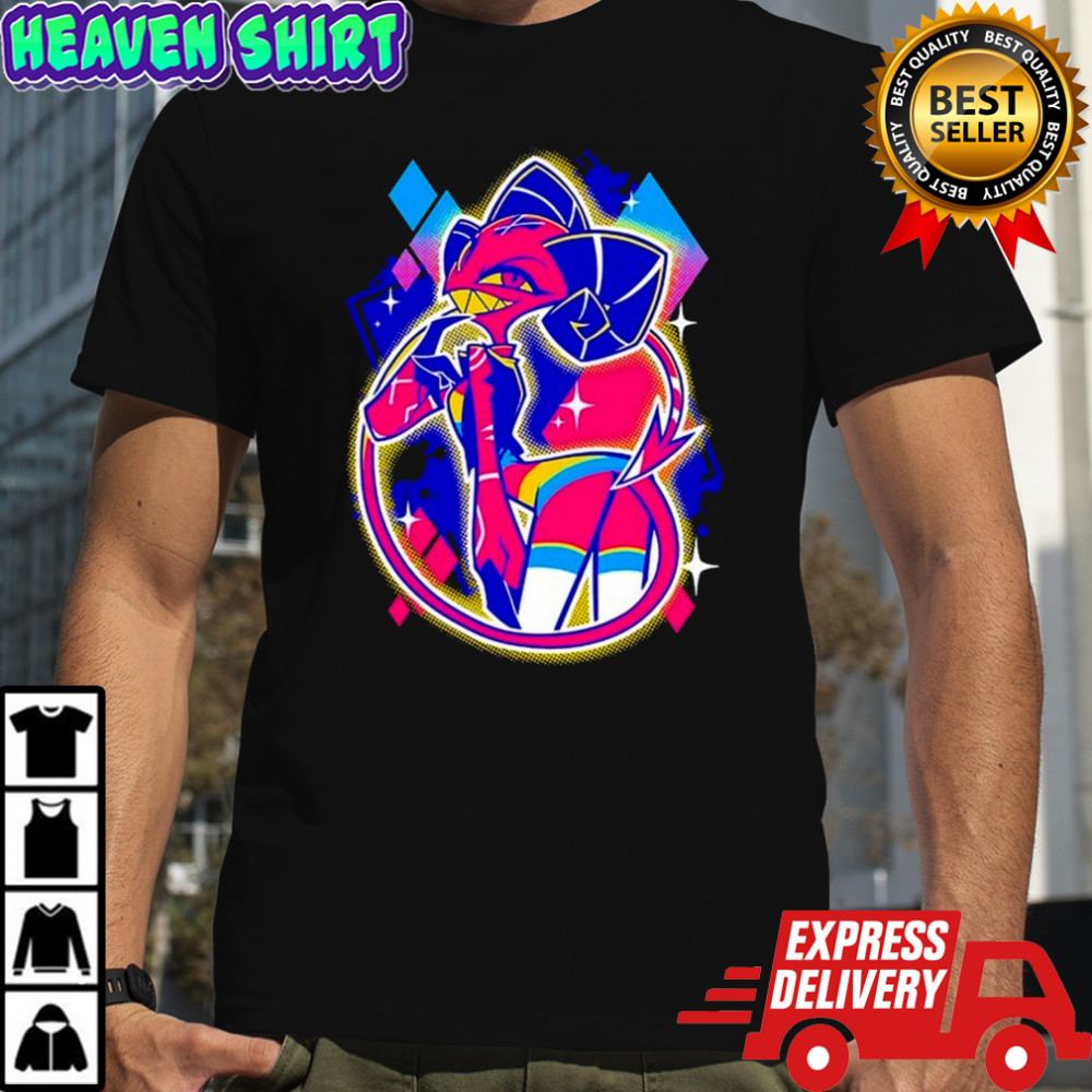 Hazbin Hotel Barbie Wire Pride 2025 T-shirt