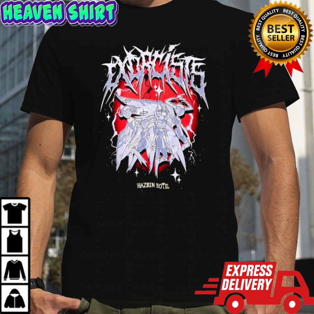 Hazbin Hotel Exorcists Metal shirt