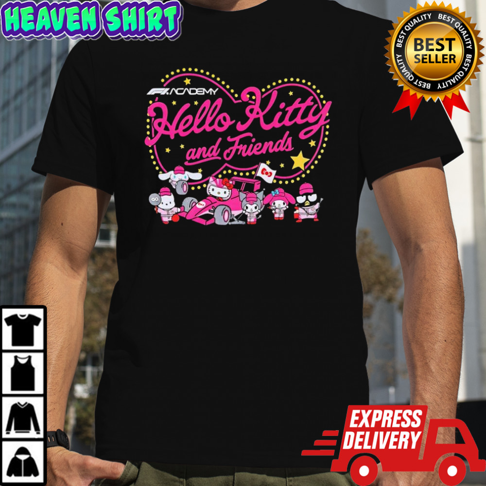 Hello Kitty and Friends Formula 1 Academy shirt