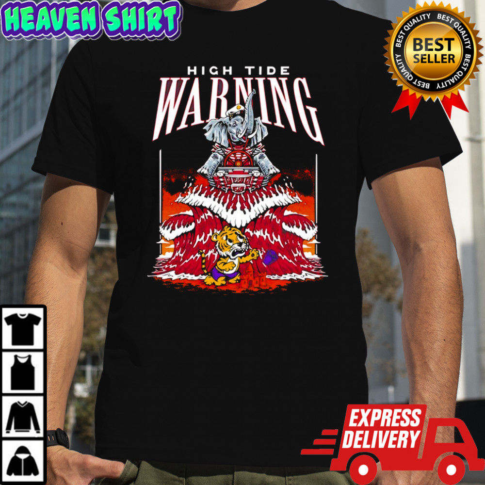 High Tide Warning Alabama Crimson Tide beat LSU Tigers shirt