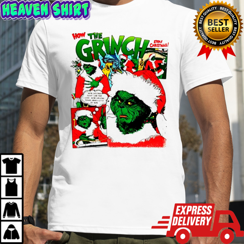 How the Grinch Stole Christmas story shirt