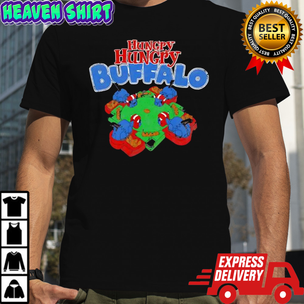 Hungry Hungry Buffalo graphic shirt