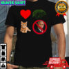 I heart bush the pussy not the president sarcastic shirt