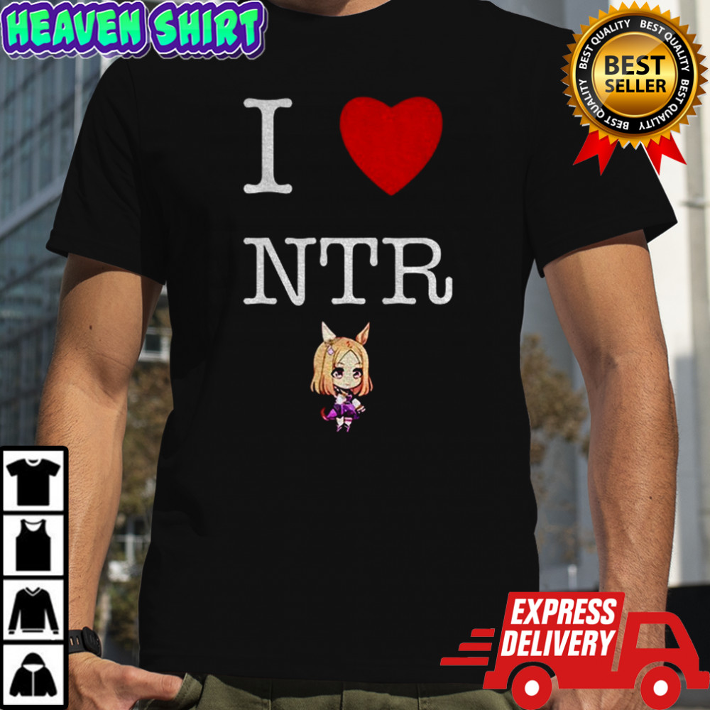 I Love NTR Narita Top Road Pretty Derby cartoon Anime shirt