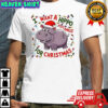 I want a hippo potamus for Christmas shirt