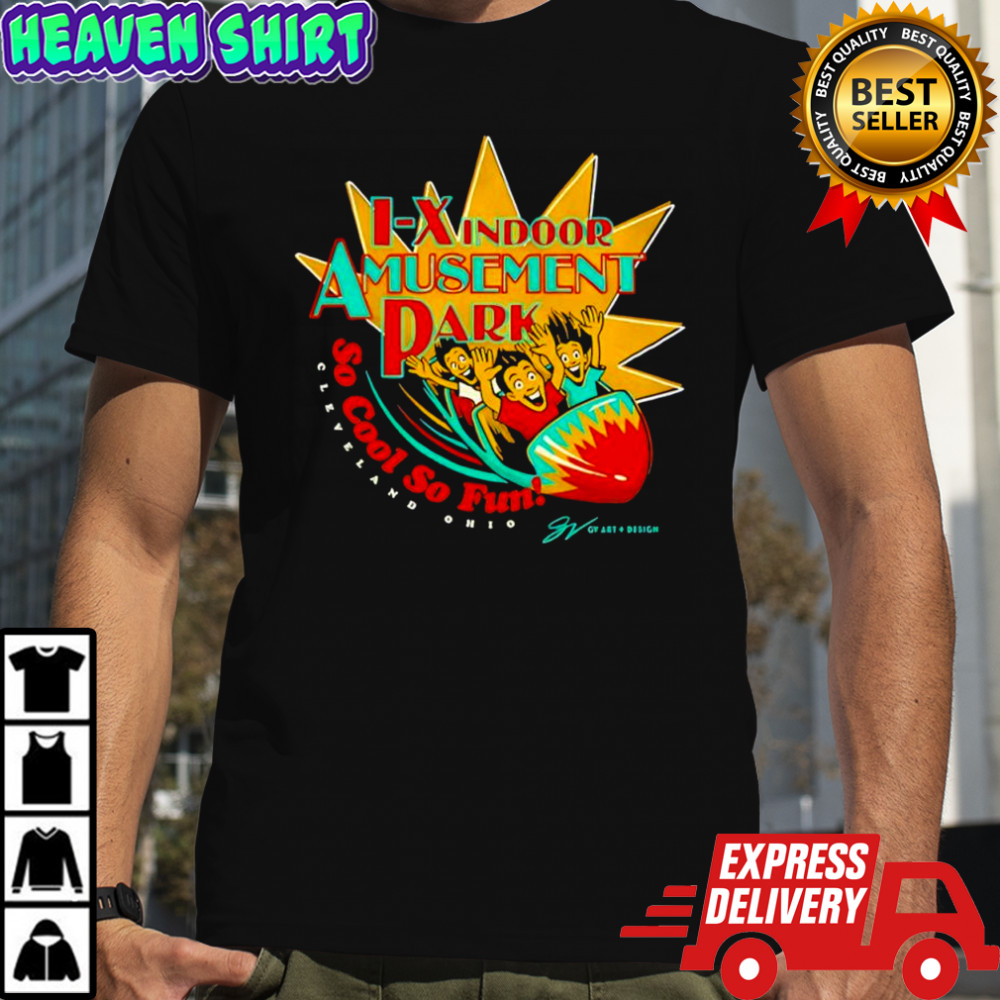 I-X Indoor Amusement Park so cool so fun graphic shirt