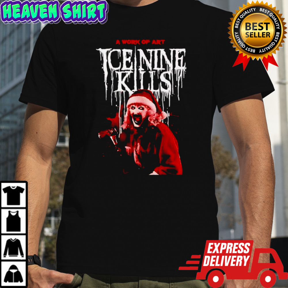 Ice Nine Kills X Terrifier A Work Of Art Shirt