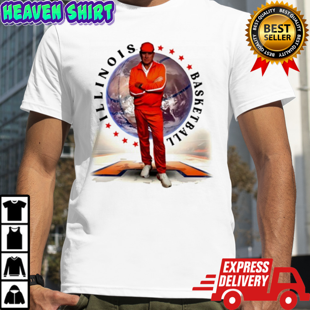 Illinois Basketball Tracksuit Brad shirt