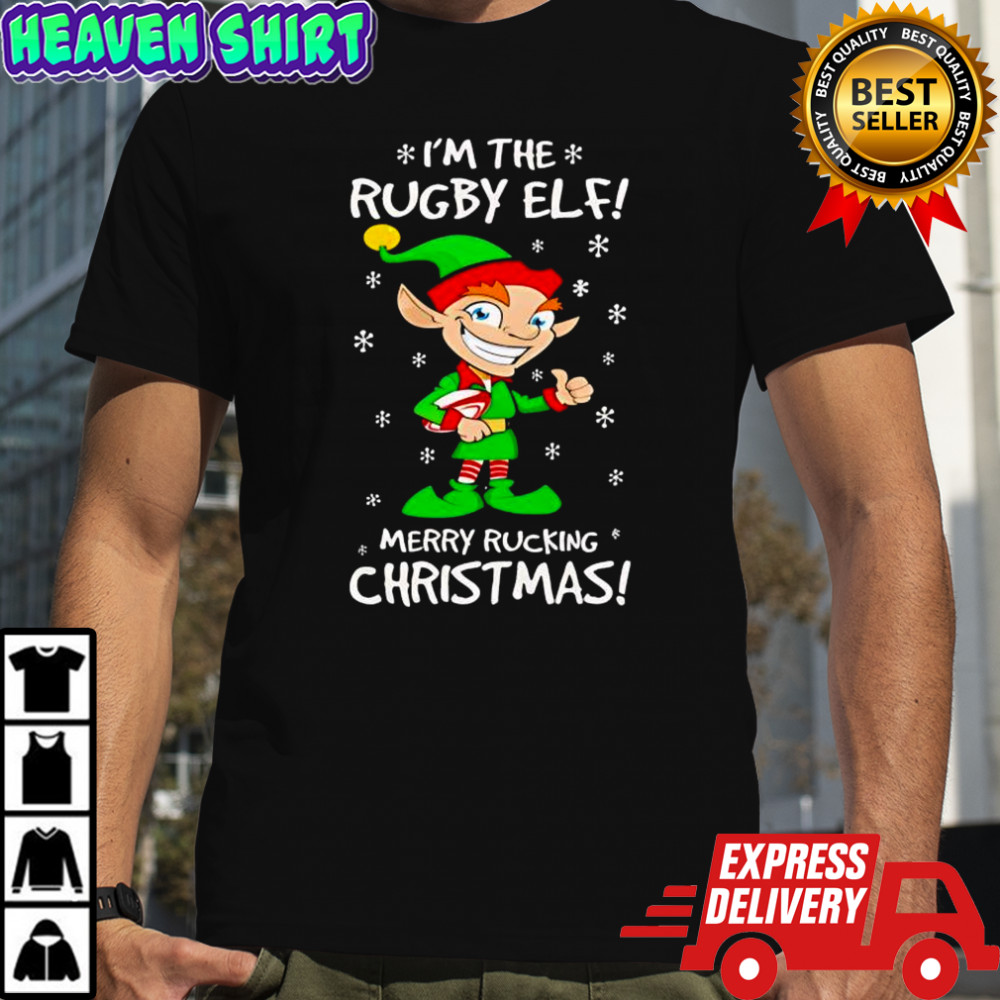 I’m The Rugby Elf Christmas Jumper shirt