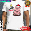 Is This Jolly Enough Funny Face Christmas Pig shirt
