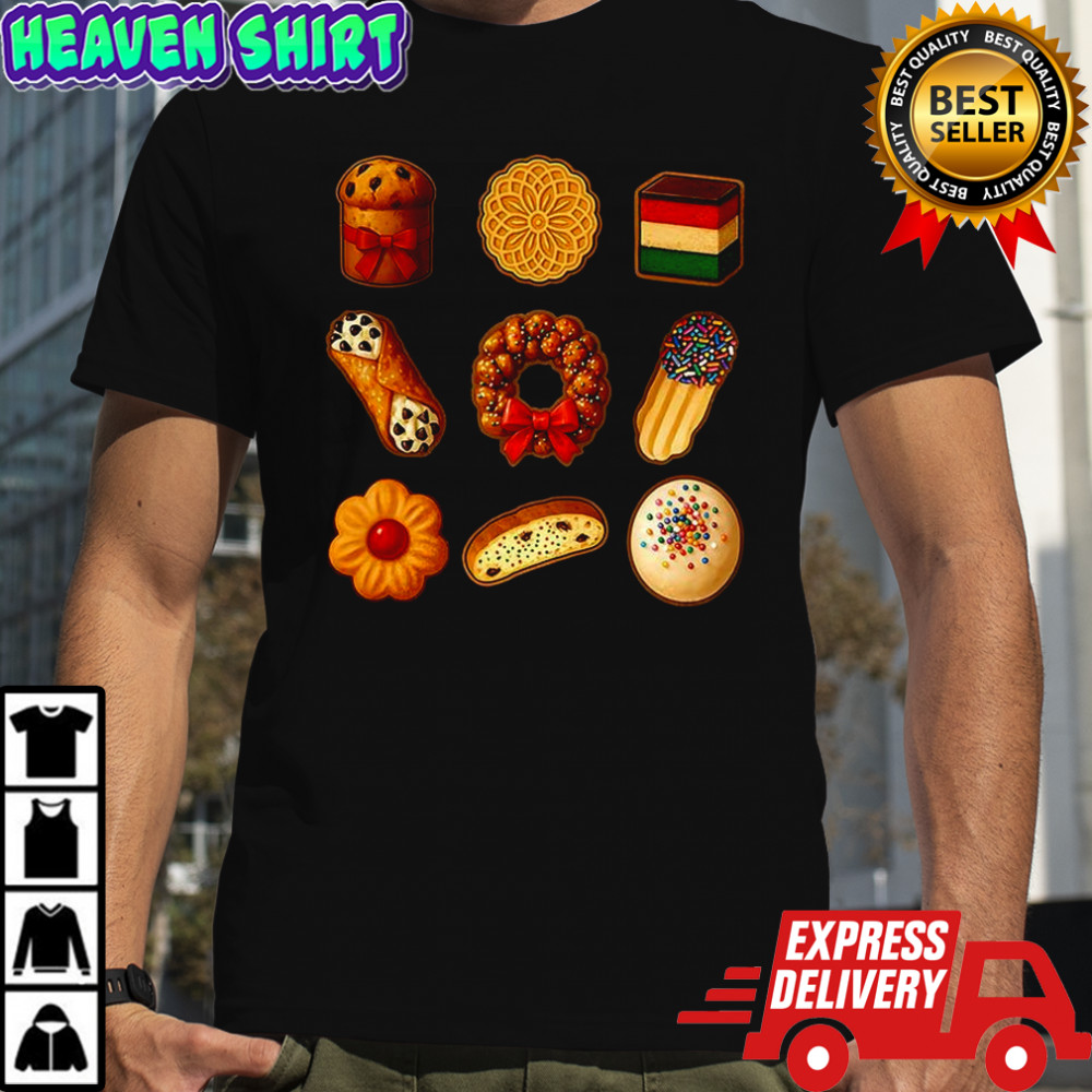 Italian cookies Christmas shirt