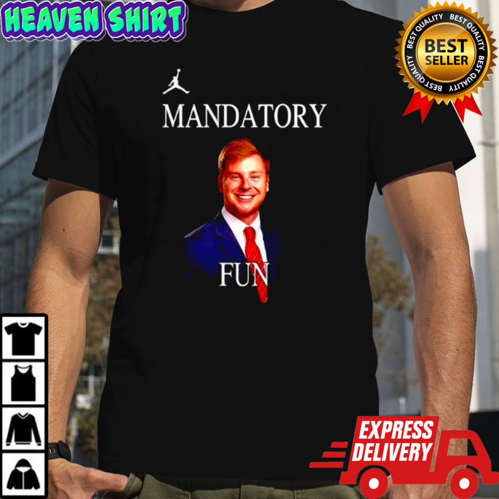 Jacob Maloney Mandatory Fun shirt