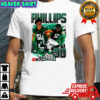 Jaelan Phillips Philadelphia Eagles football number 50 skyline cartoon shirt
