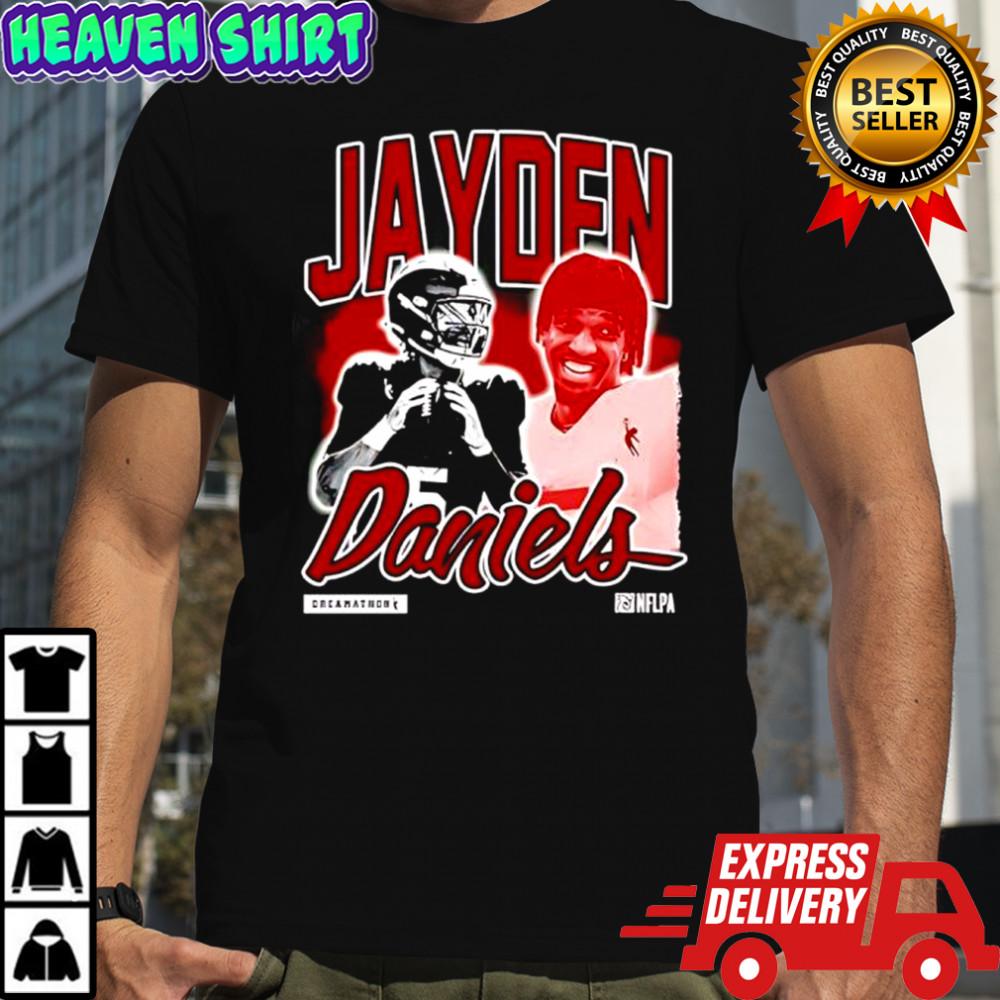 Jayden Daniels NFL players Quarterback shirt