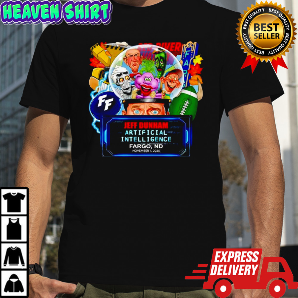 Jeff Dunham Fargo ND 2025 shirt