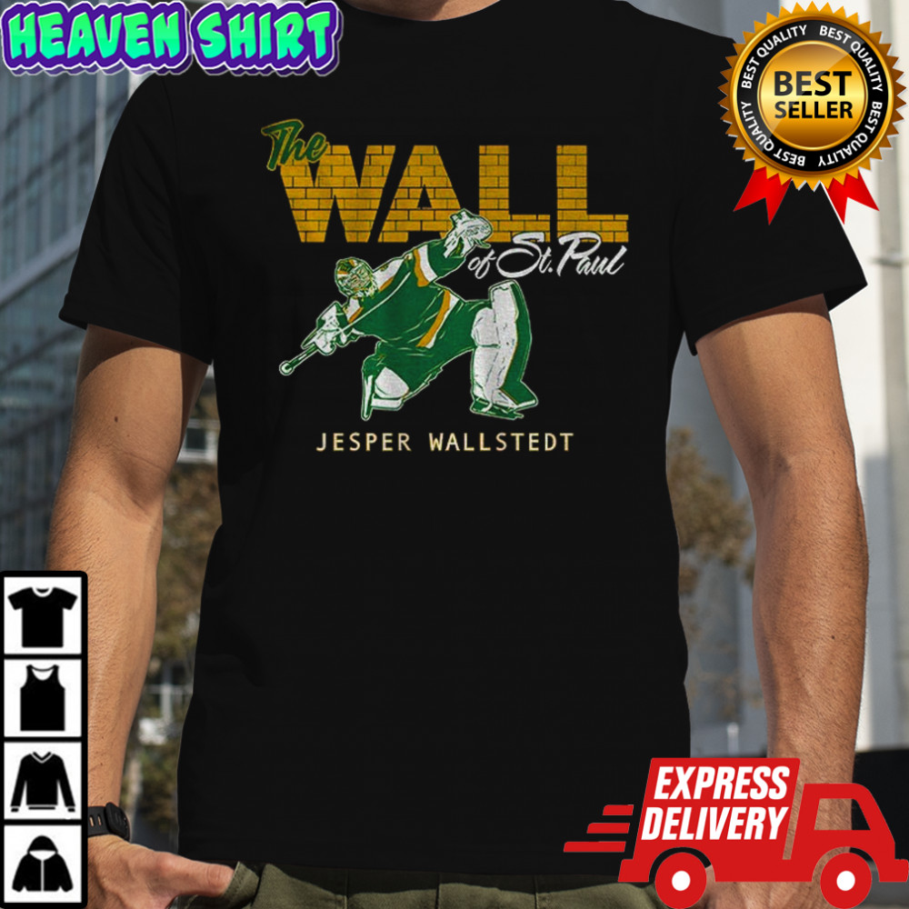 Jesper Wallstedt Minnesota Wild NHL Hockey The Wall of St. Paul shirt