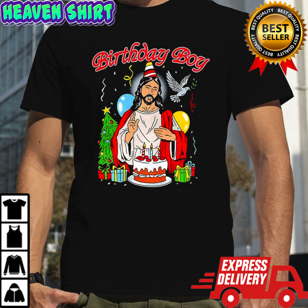 Jesus Birthday Boy merry Christmas shirt
