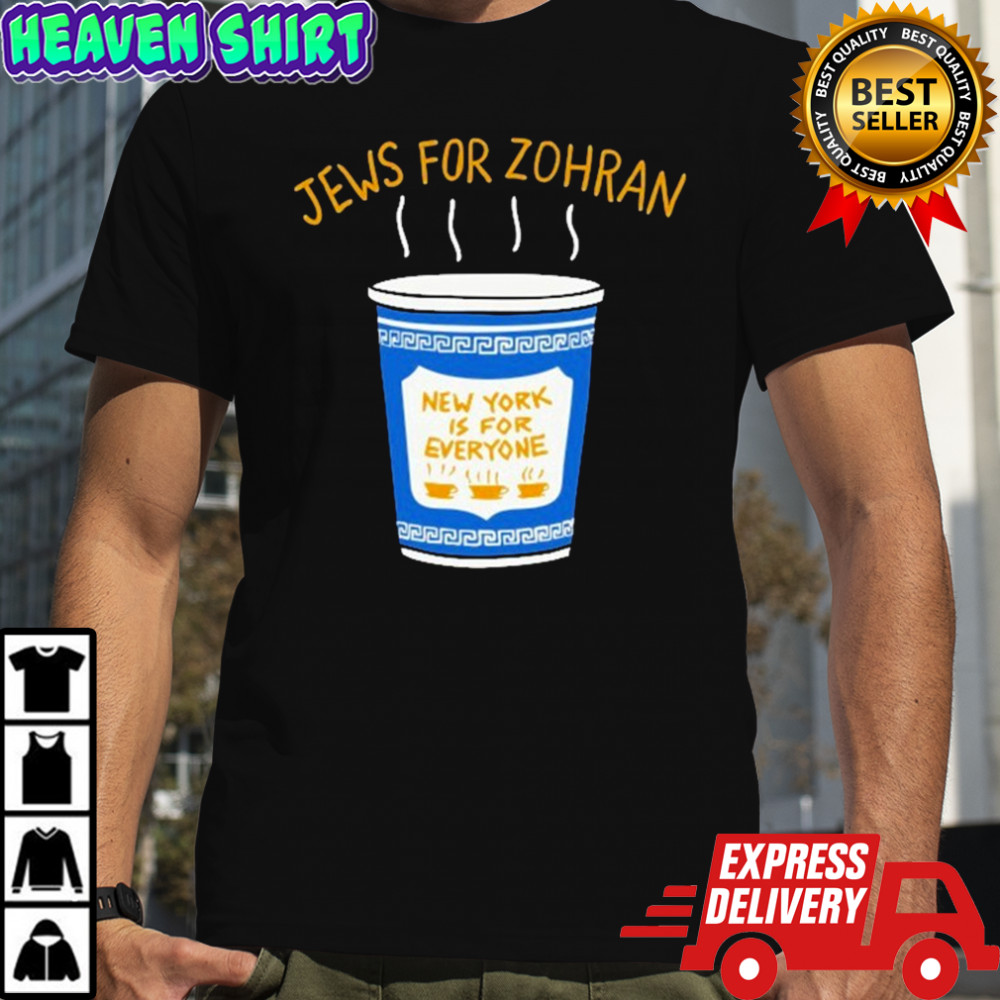Jews For Zohran New York Is For Everyone T-shirt